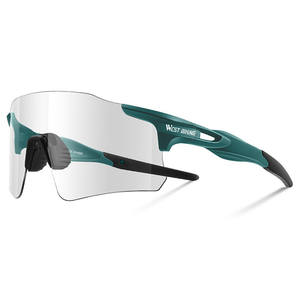 WEST BIKING YP0703155 Bike Sunlight Block PC Glasses Lightweight Photochromic Sunglasses for Bicycle Riding