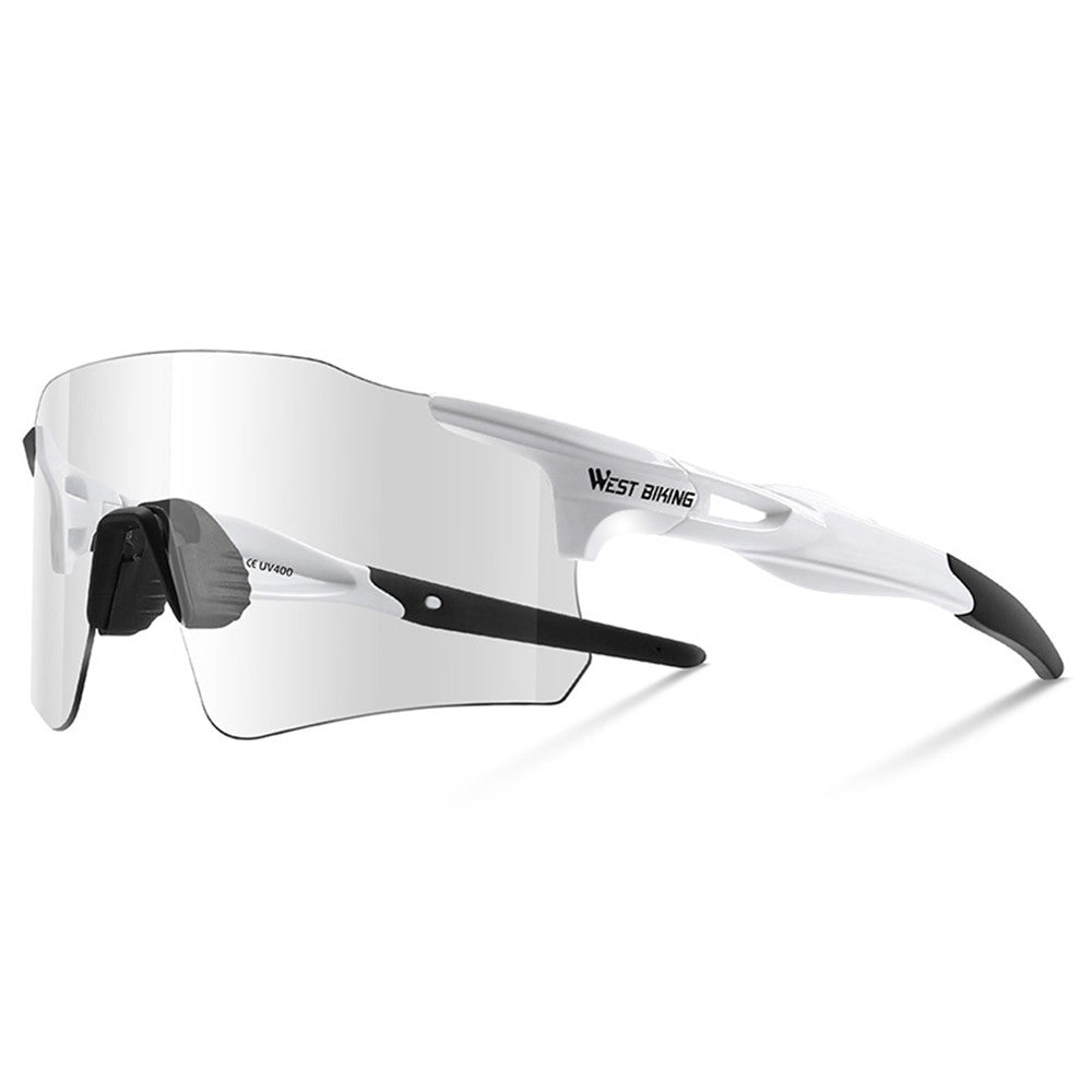 WEST BIKING YP0703155 Bike Sunlight Block PC Glasses Lightweight Photochromic Sunglasses for Bicycle Riding