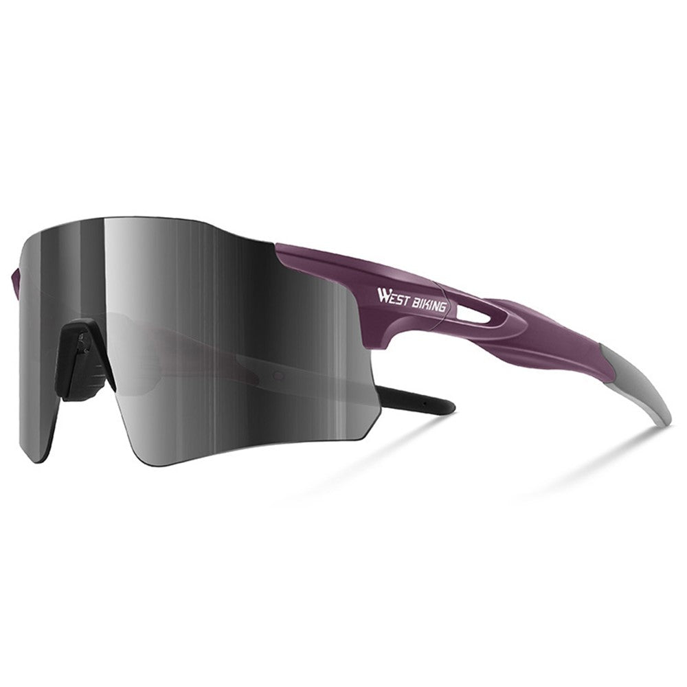 WEST BIKING YP0703156 Lightweight Bike Polarized Sunglasses Sunlight Block PC Glasses for Bicycle Riding