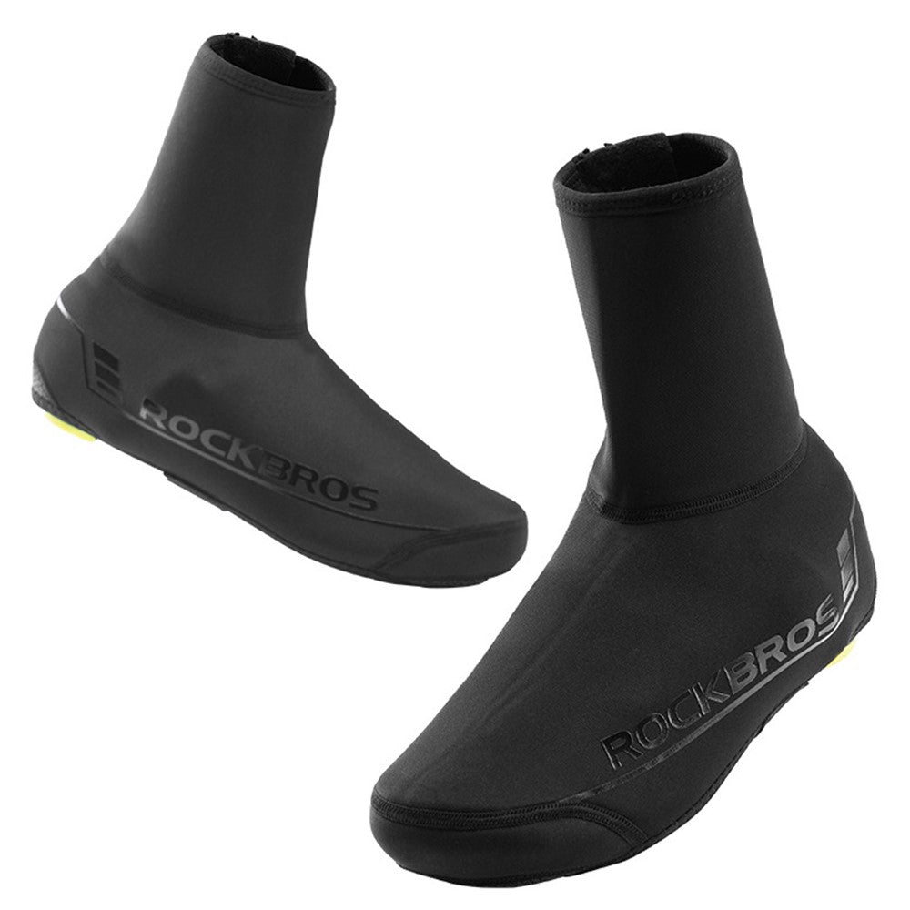ROCKBROS LF1052 1 Pair Winter Road Cycling Shoe Covers Windproof Bicycle Overshoes Protectors