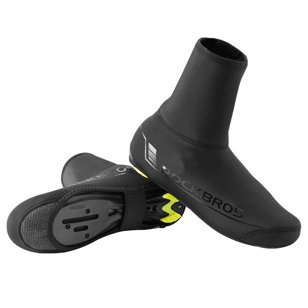 ROCKBROS LF1052 1 Pair Winter Road Cycling Shoe Covers Windproof Bicycle Overshoes Protectors
