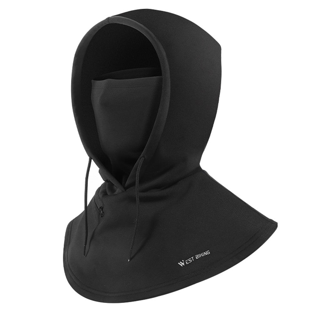 WEST BIKING YP0201405 Electric Heated Winter Cycling Headwear 3-Gear Heating Warm Head Face Cover