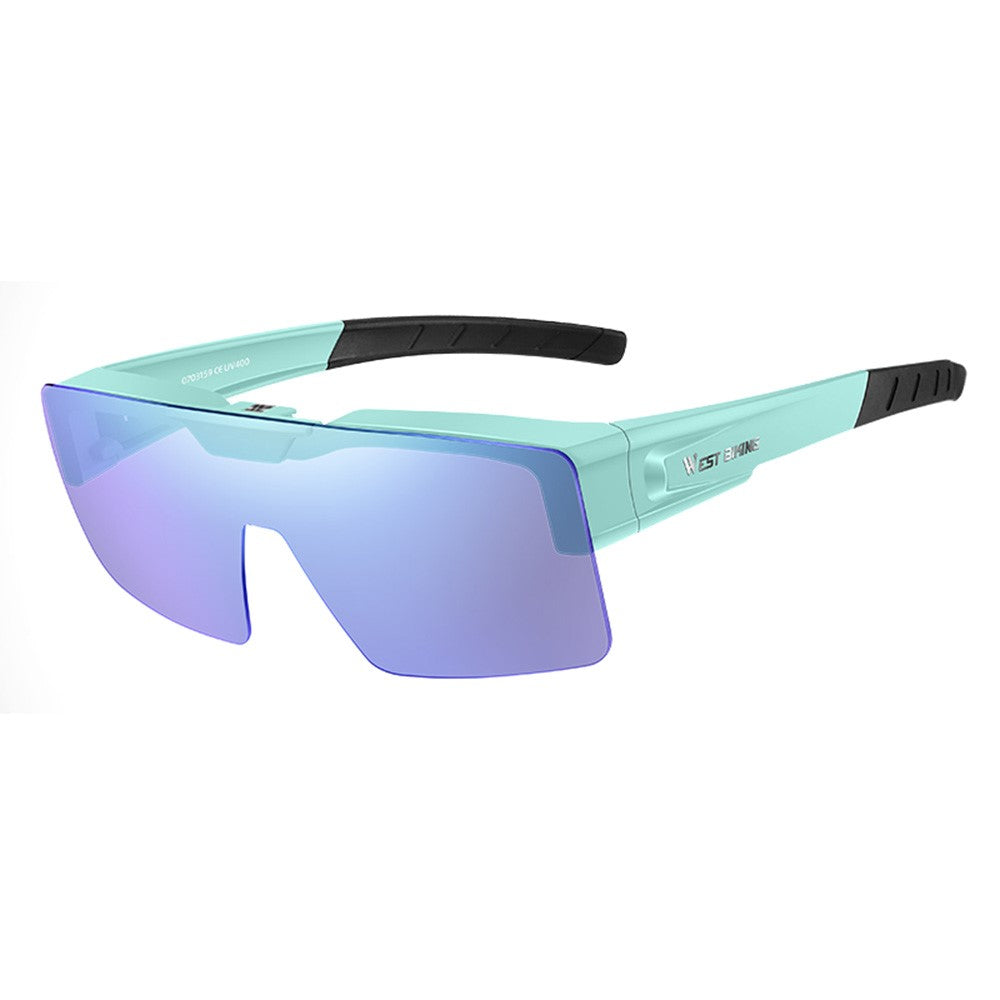 WEST BIKING Men Women Cycling Sunglasses Color Changing Lightweight Outdoor Riding Glasses