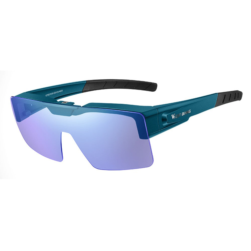 WEST BIKING Men Women Cycling Sunglasses Color Changing Lightweight Outdoor Riding Glasses
