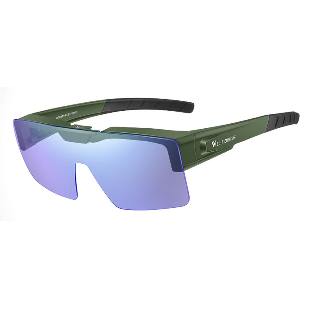 WEST BIKING Men Women Cycling Sunglasses Color Changing Lightweight Outdoor Riding Glasses