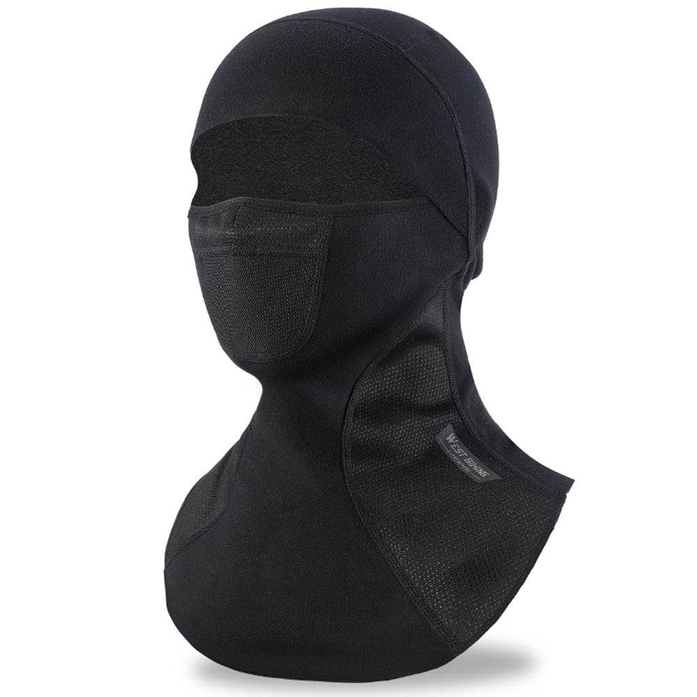 WEST BIKING YP0201407 Breathable Warm Hood Motorcycle Helmet Mask Full Face Mask for Winter Riding