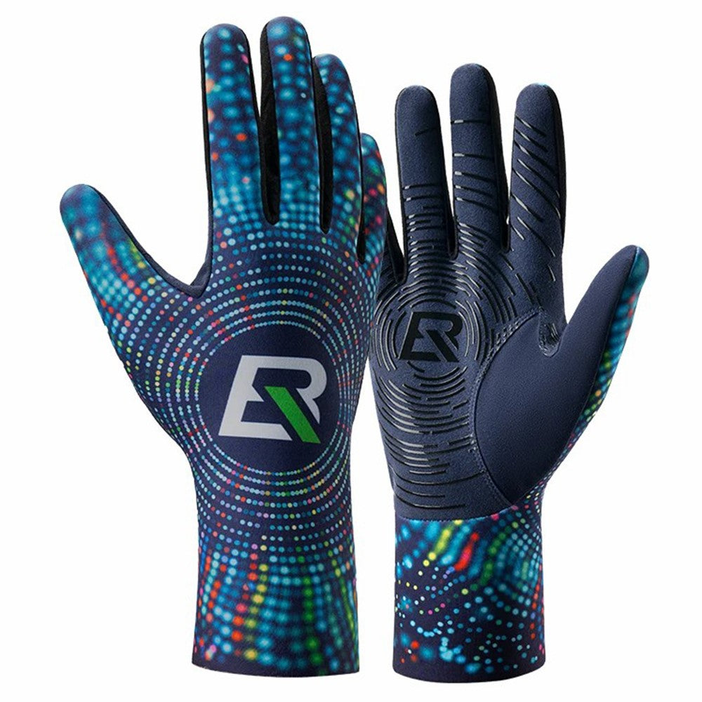 ROCKBROS S340 1 Pair Outdoor Cycling Gloves Anti-skid Warm Full Finger Gloves