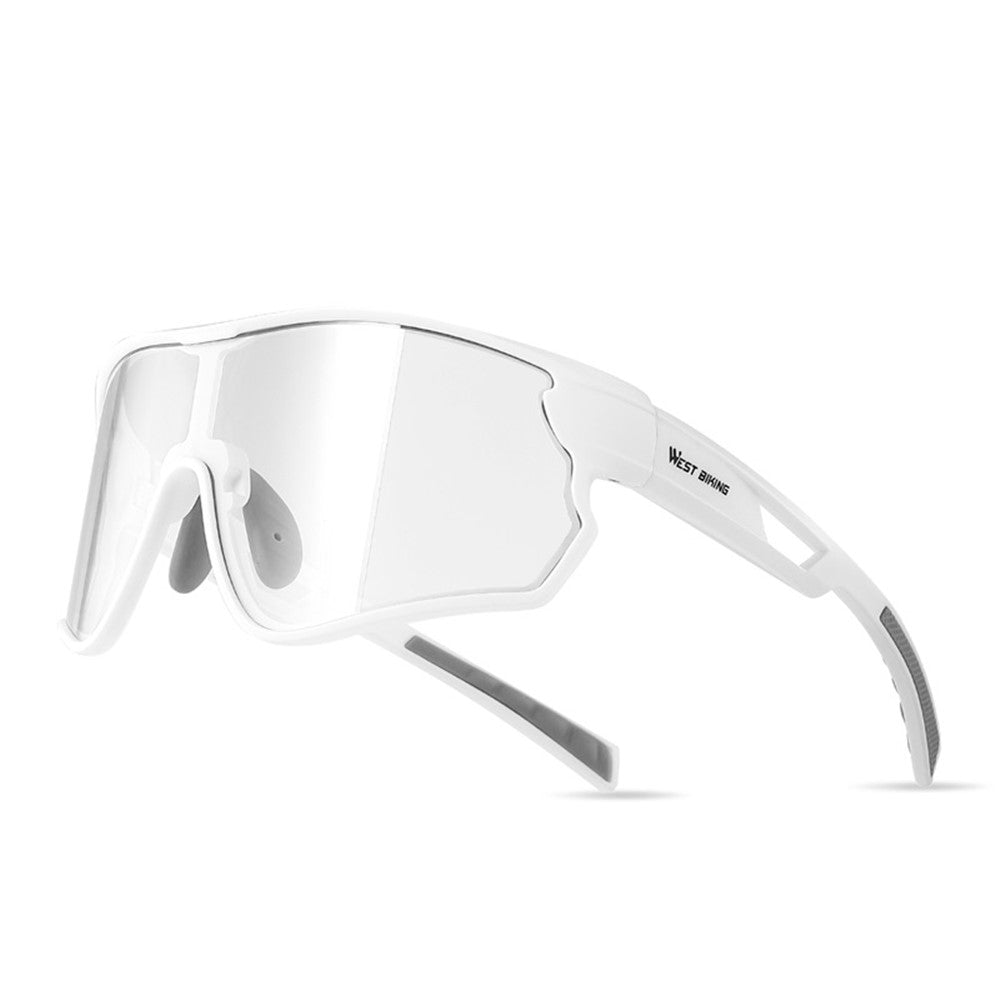 WEST BIKING YP0703161 Photochromic Cycling Sunglasses MTB Road Bike Windproof TR90 Frame Goggles