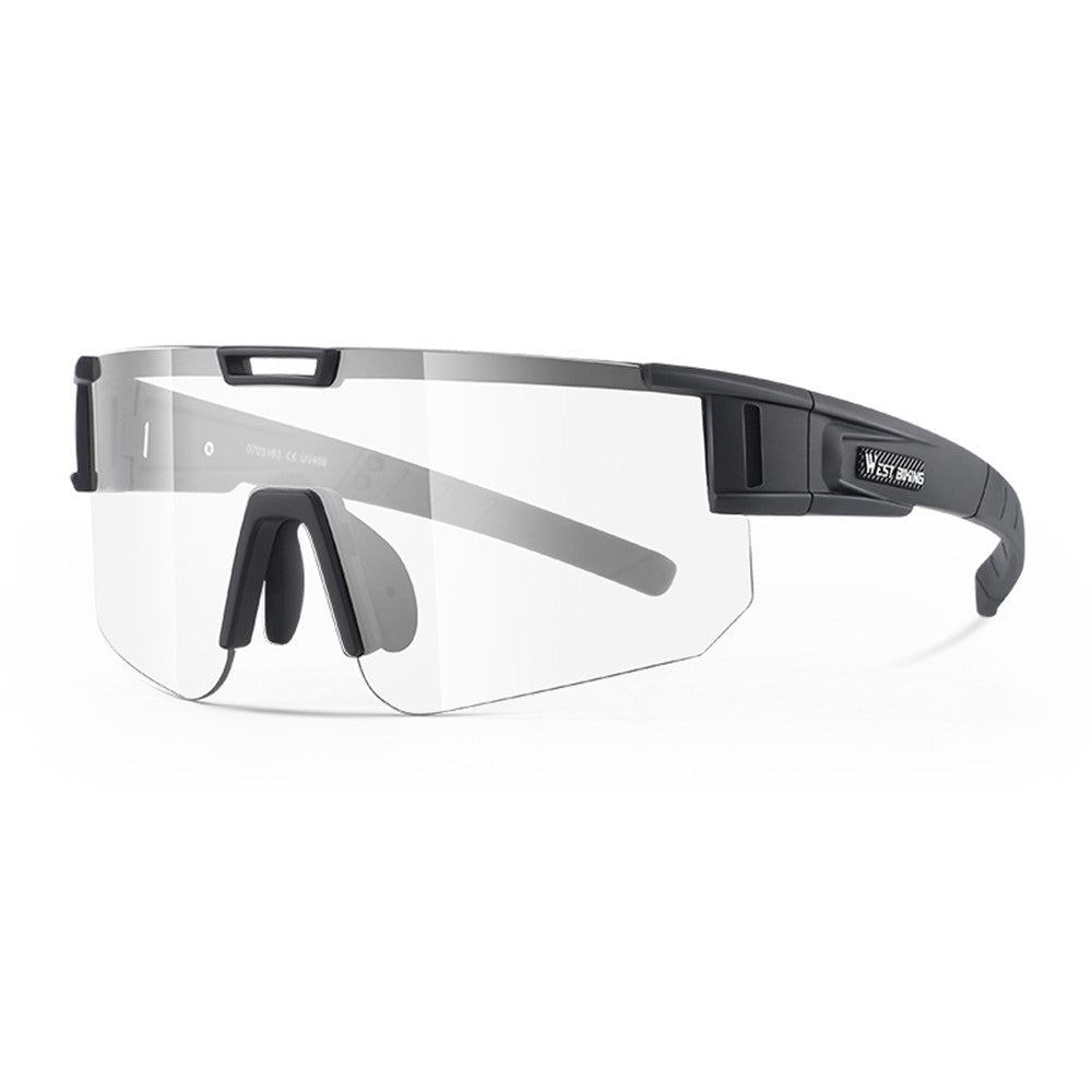 WEST BIKING YP0703162 Photochromic Cycling Sunglasses Unisex Outdoor Windproof Goggles