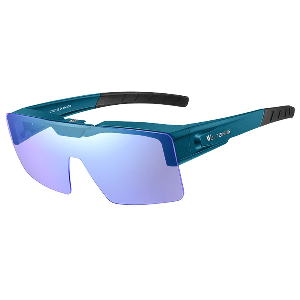 WEST BIKING YP0703160 Photochromic Lens Flip Up Glasses Outdoor Cycling Driving Sunglasses