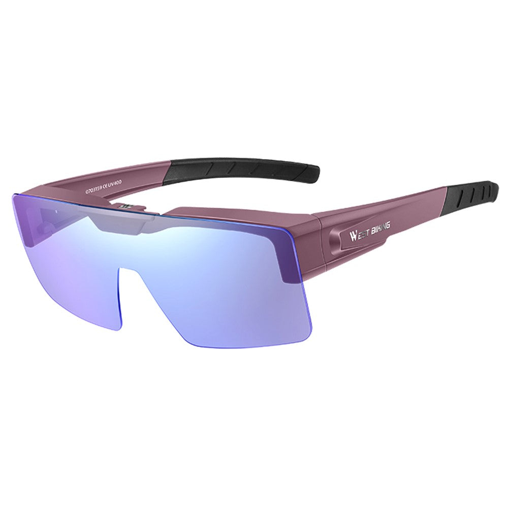 WEST BIKING YP0703160 Photochromic Lens Flip Up Glasses Outdoor Cycling Driving Sunglasses