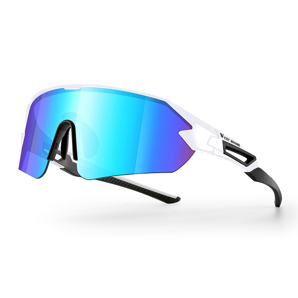 WEST BIKING Colorful Coating Lens Cycling Running Glasses Men Women Outdoor Sunglasses