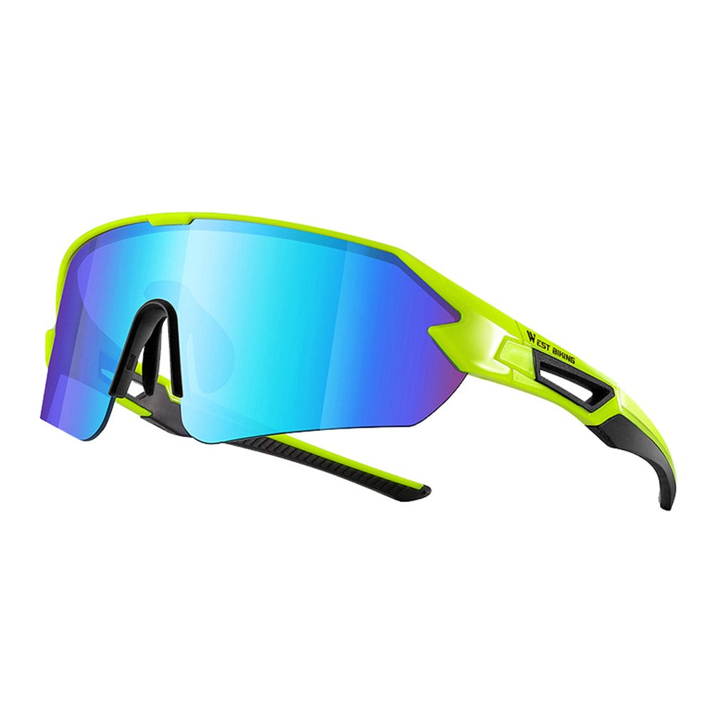 WEST BIKING Colorful Coating Lens Cycling Running Glasses Men Women Outdoor Sunglasses