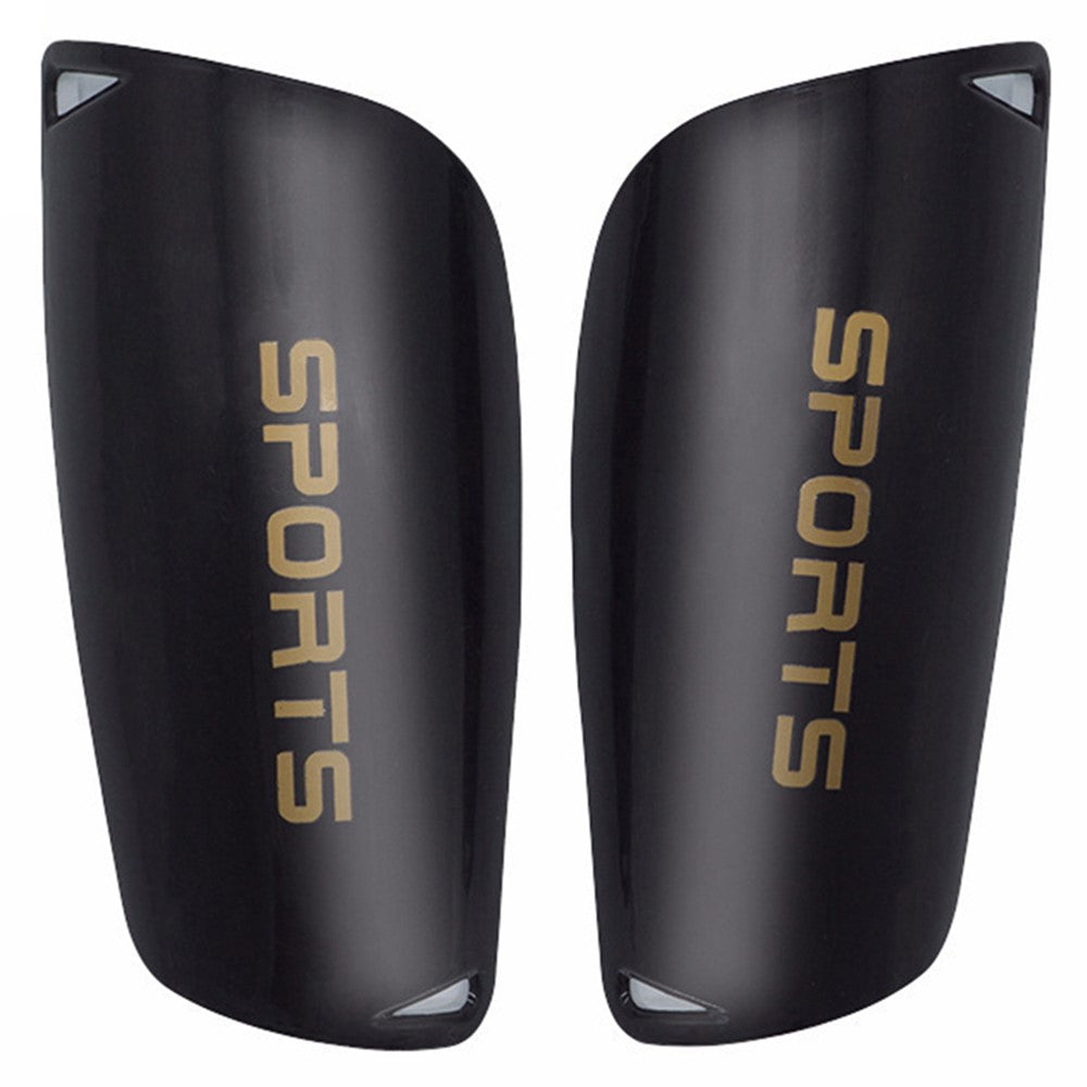LINTORE WELT098 1 Pair Plastic + EVA Slip-In Shin Pads for Kids Soccer Leg Protector