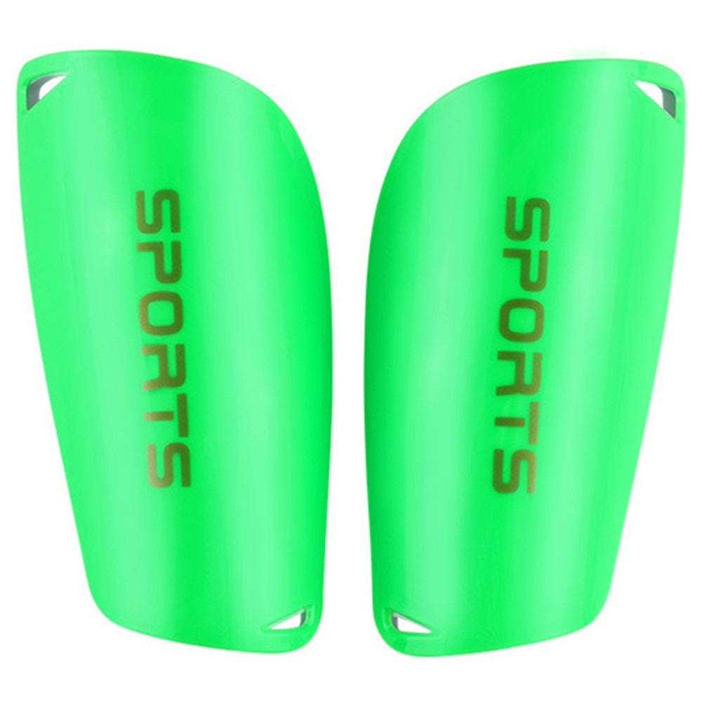 LINTORE WELT098 1 Pair Plastic + EVA Slip-In Shin Pads for Kids Soccer Leg Protector