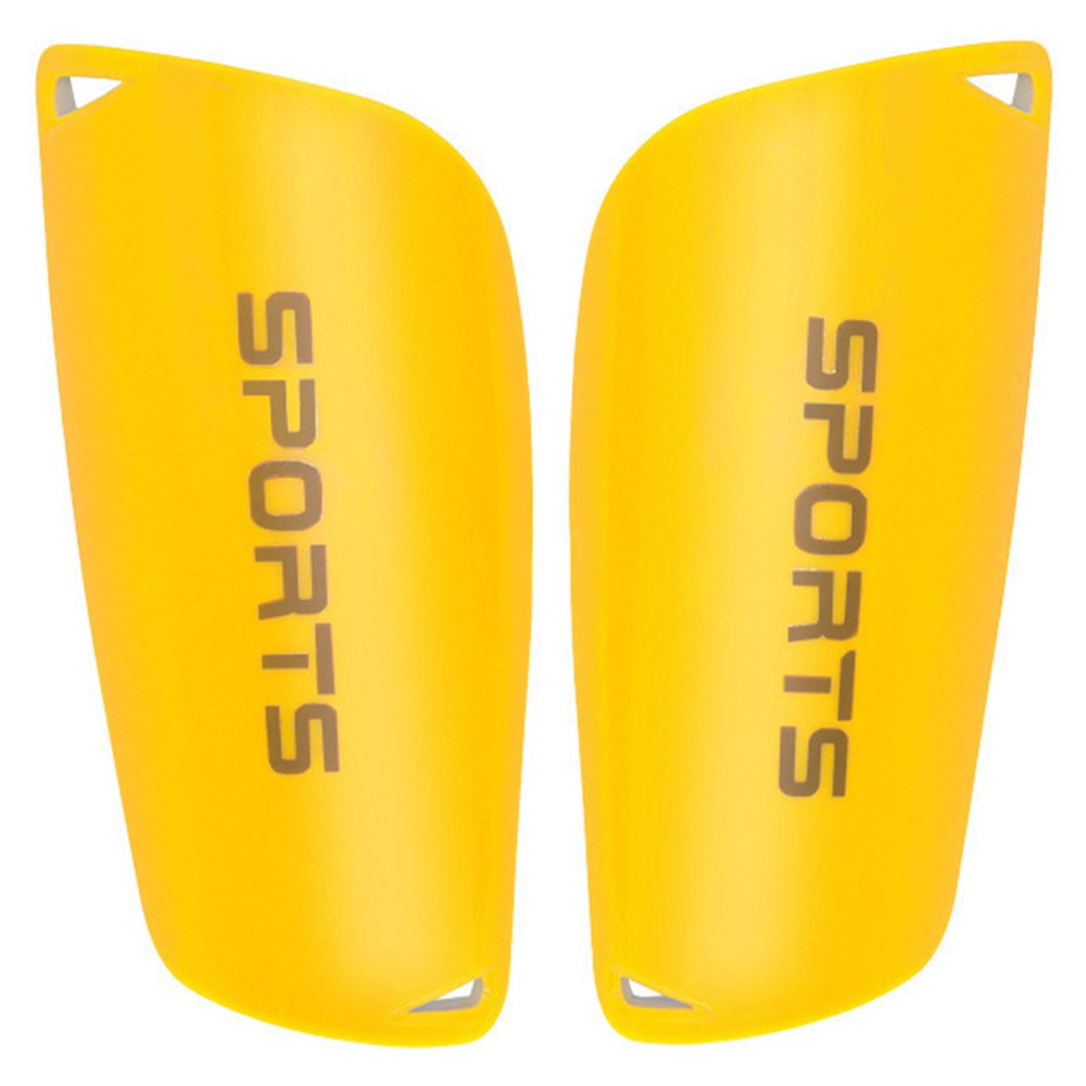 LINTORE WELT098 1 Pair Plastic + EVA Slip-In Shin Pads for Kids Soccer Leg Protector