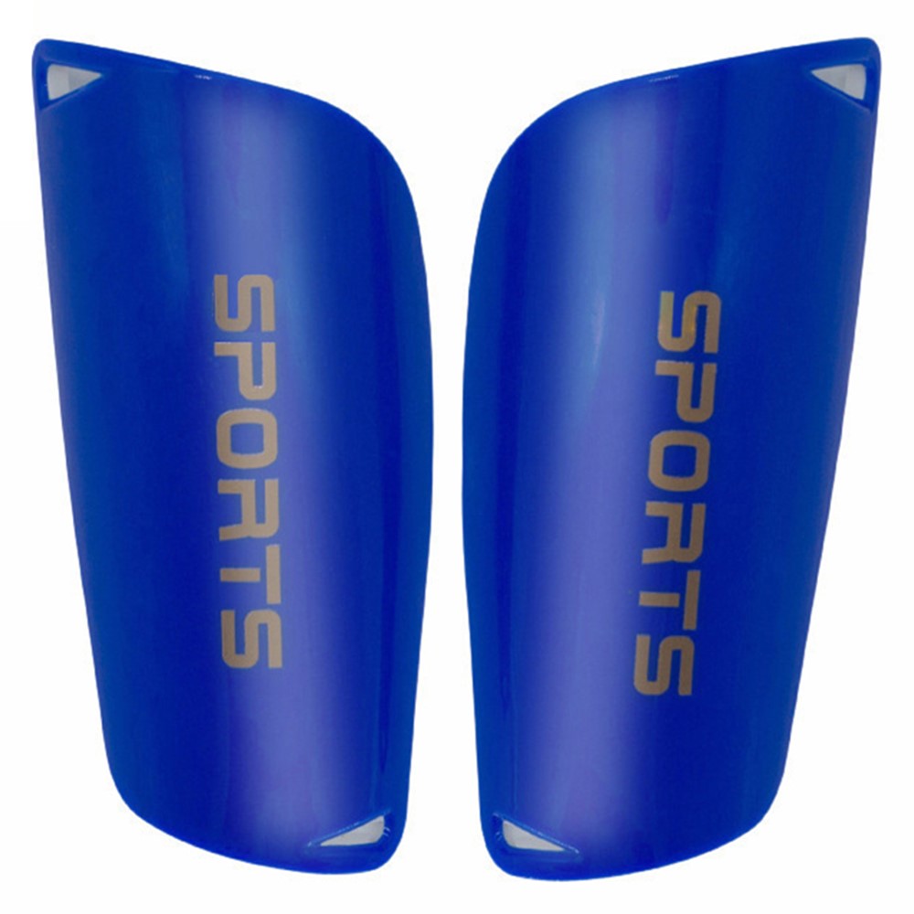 LINTORE WELT098 1 Pair Plastic + EVA Slip-In Shin Pads for Kids Soccer Leg Protector