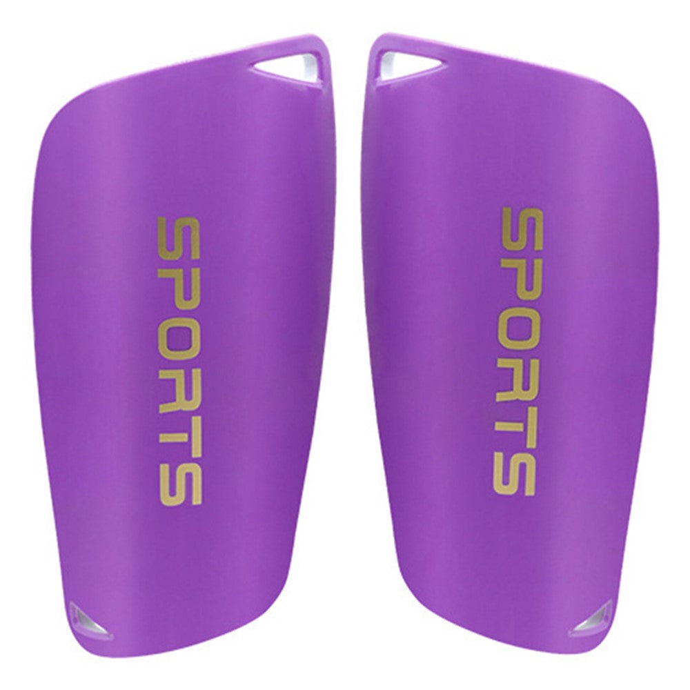 LINTORE WELT098 1 Pair Plastic + EVA Slip-In Shin Pads for Kids Soccer Leg Protector