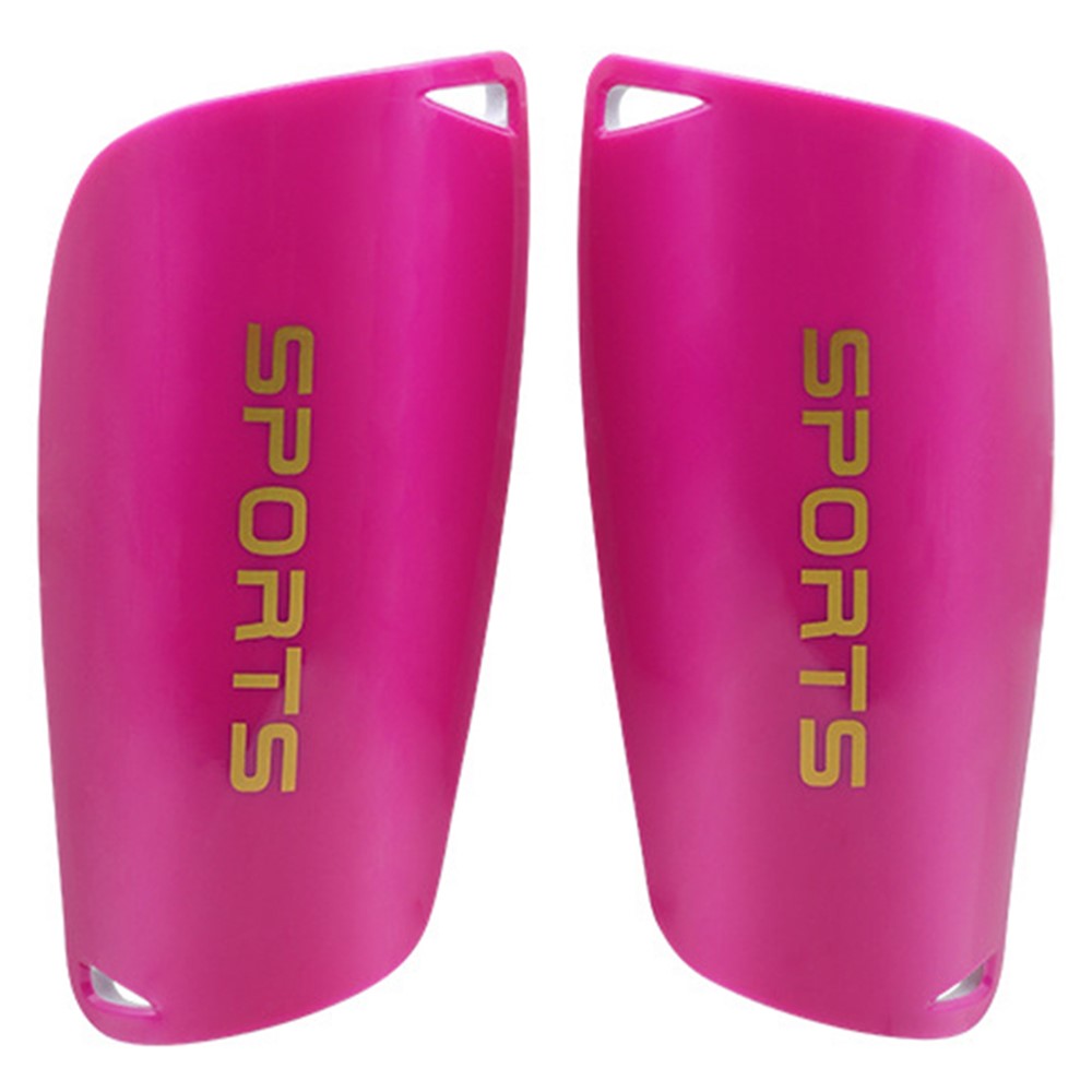 LINTORE WELT098 1 Pair Plastic + EVA Slip-In Shin Pads for Kids Soccer Leg Protector