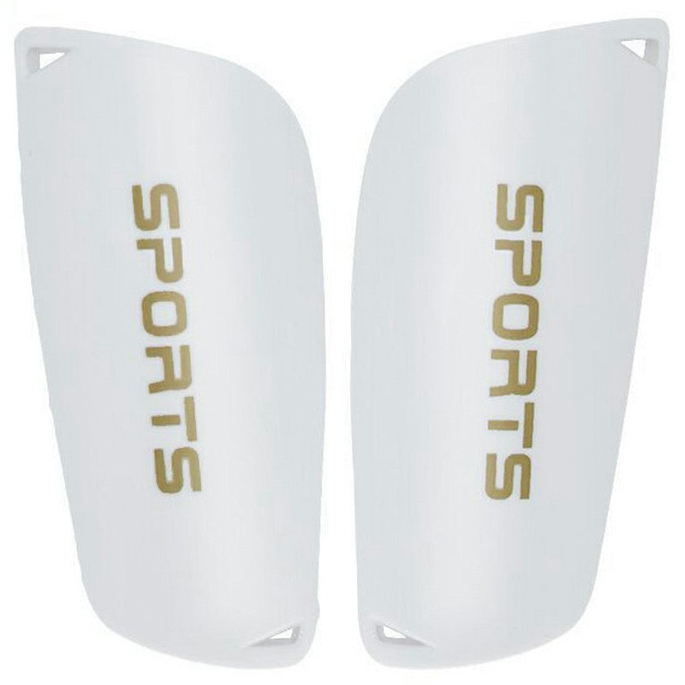LINTORE WELT098 1 Pair Plastic + EVA Slip-In Shin Pads Soccer Leg Protector for Older Children