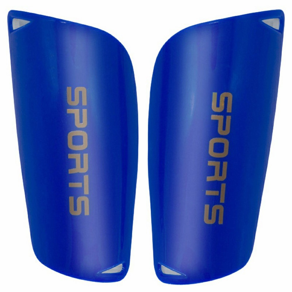 LINTORE WELT098 1 Pair Plastic + EVA Slip-In Shin Pads Soccer Leg Protector for Adult