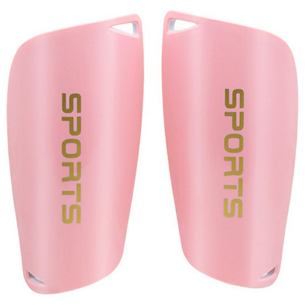 LINTORE WELT098 1 Pair Plastic + EVA Slip-In Shin Pads Soccer Leg Protector for Adult