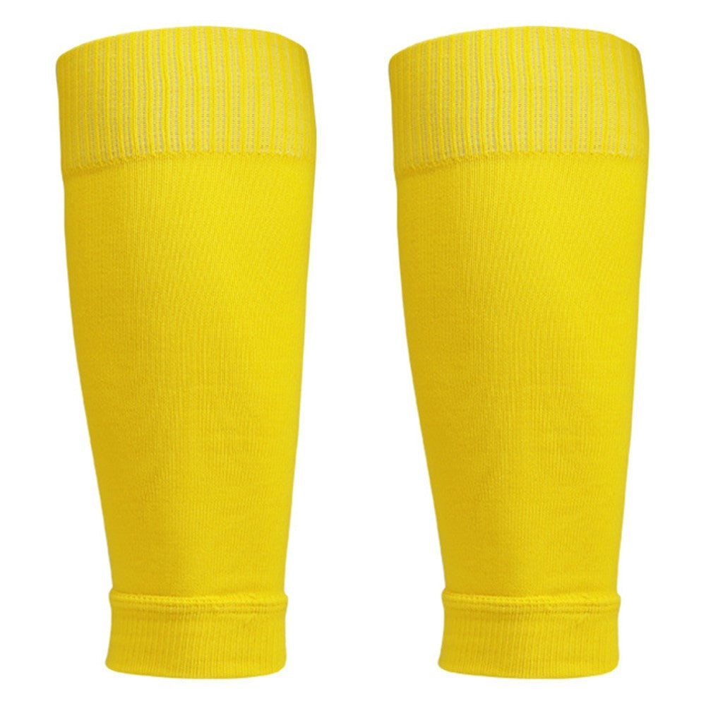 LINTORE 1 Pair Adult Soccer Leg Sleeves Socks Sweat Absorbent Calf Compression Sleeves