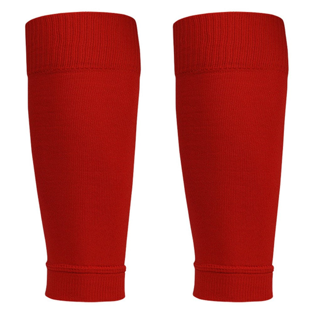 LINTORE 1 Pair Adult Soccer Leg Sleeves Socks Sweat Absorbent Calf Compression Sleeves