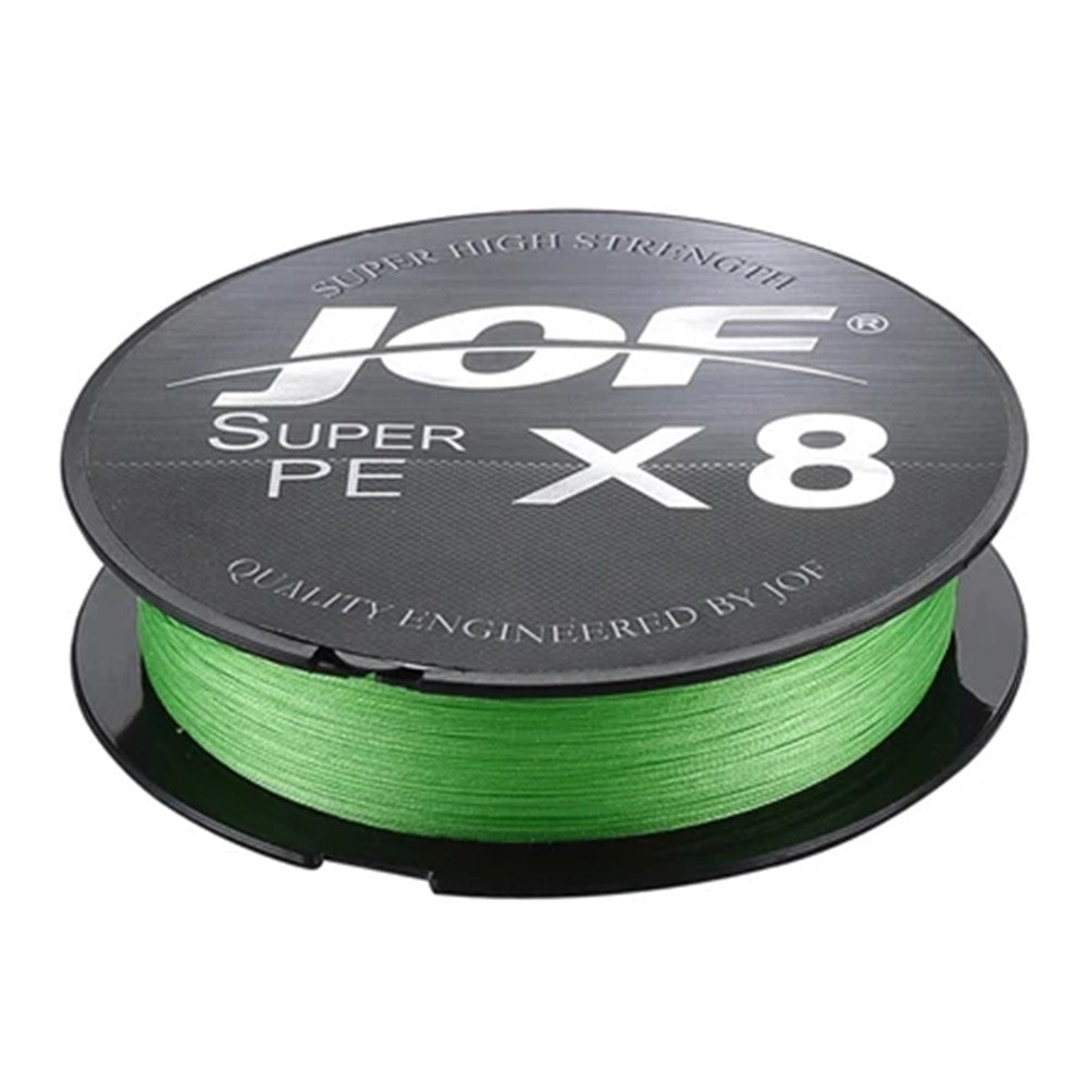JOF 100m 0.8# High Strength PE 8 Strand Fishing Line Anti-bite Braided Fishing Wire