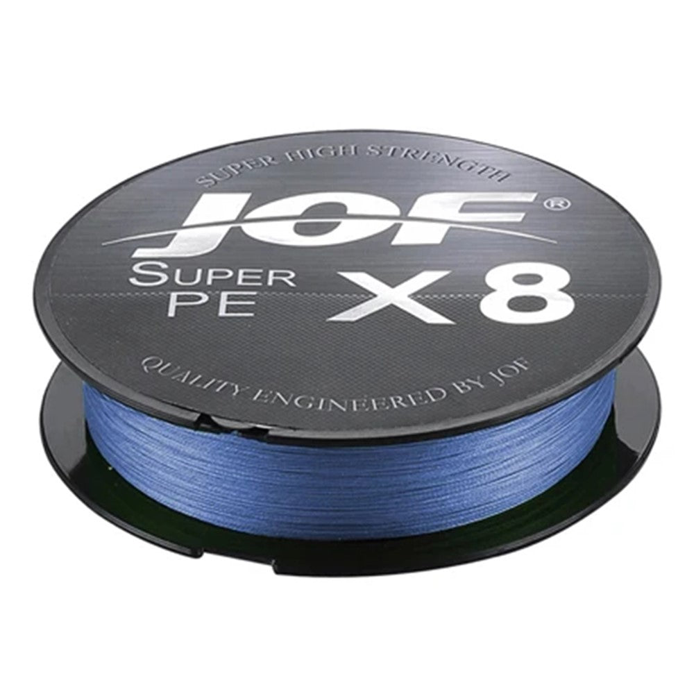 JOF 100m 0.8# High Strength PE 8 Strand Fishing Line Anti-bite Braided Fishing Wire