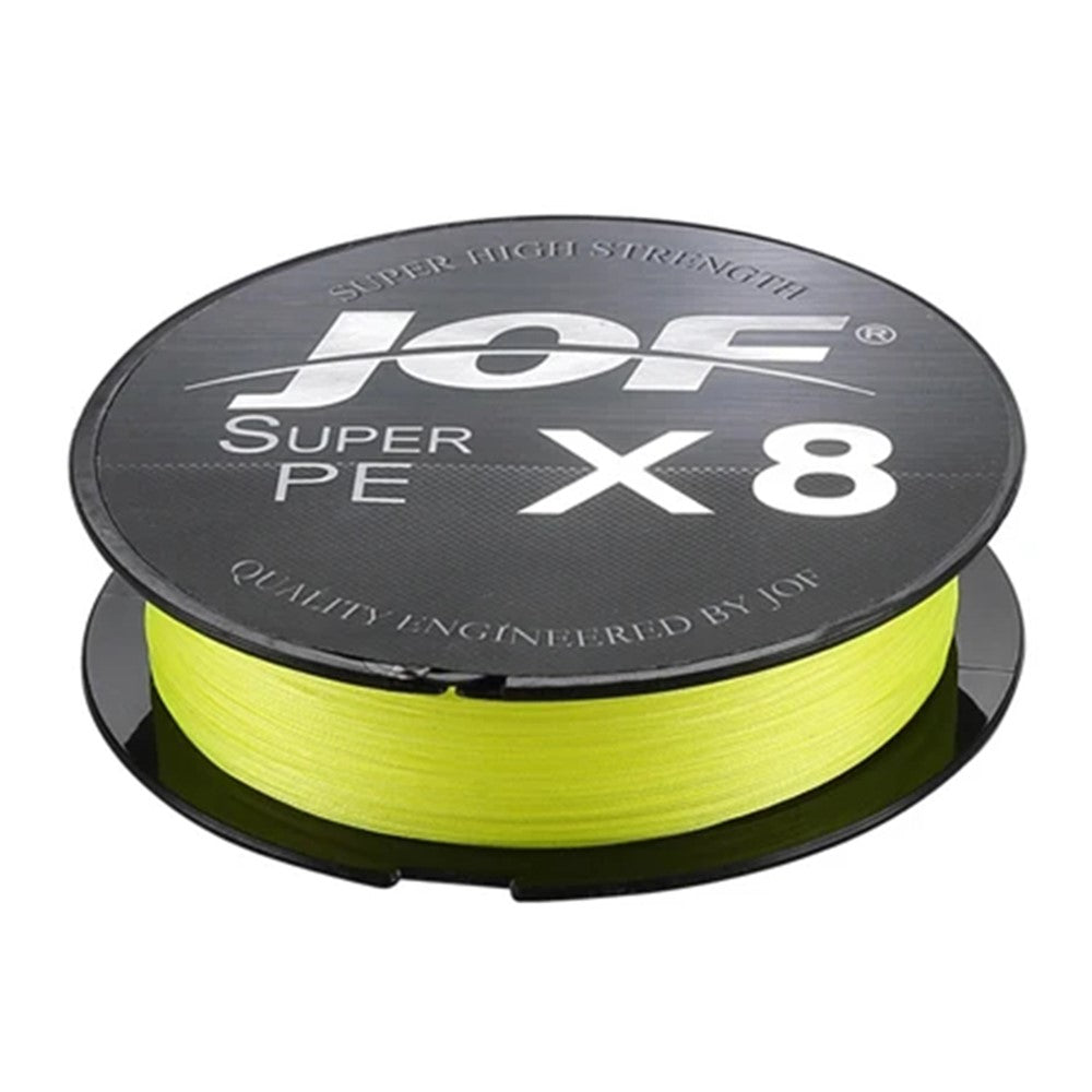 JOF 100m 0.8# High Strength PE 8 Strand Fishing Line Anti-bite Braided Fishing Wire