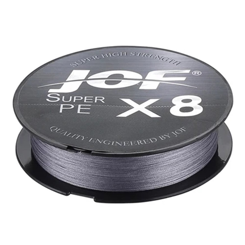 JOF 100m 0.6# 8 Strand Fishing Line High Strength Wear-resistant PE Braided Fishing Wire