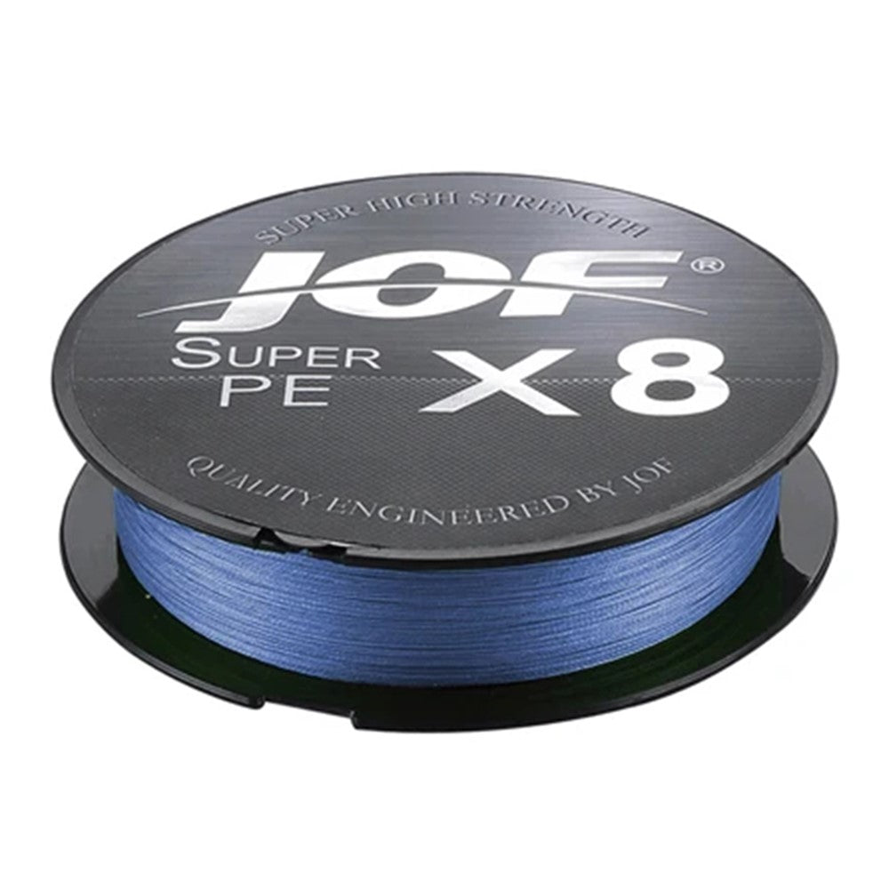 JOF 100m 0.6# 8 Strand Fishing Line High Strength Wear-resistant PE Braided Fishing Wire
