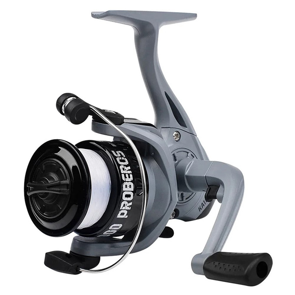 PROBEROS Fishing Reel 1BB 5.2:1 High Speed Spinning Reel with 50m Wire
