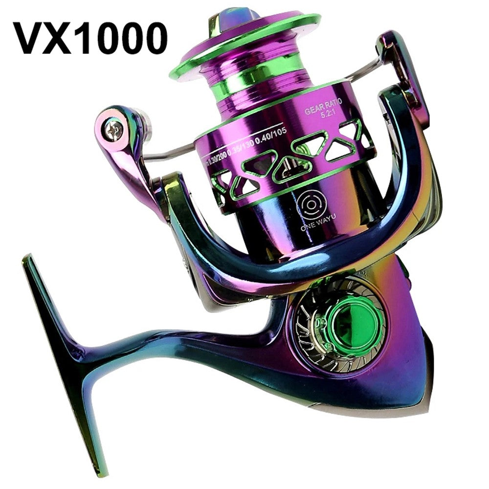 VX1000 14+1 Bearings 5.2:1 Ratio Saltwater Ultralight Fishing Reel Left / Right Hand Freshwater Reel