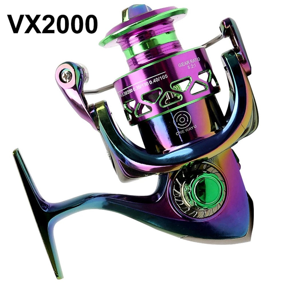 VX2000 14+1 Bearings 5.2:1 Ratio Saltwater Ultralight Fishing Reel Left / Right Hand Freshwater Reel
