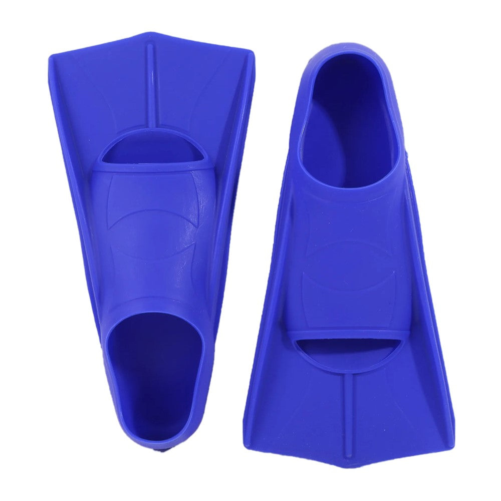 1 Pair Silicone Swim Fins Training Flippers Men Women Swimming Diving Equipment, L for 42-44 Shoe Size