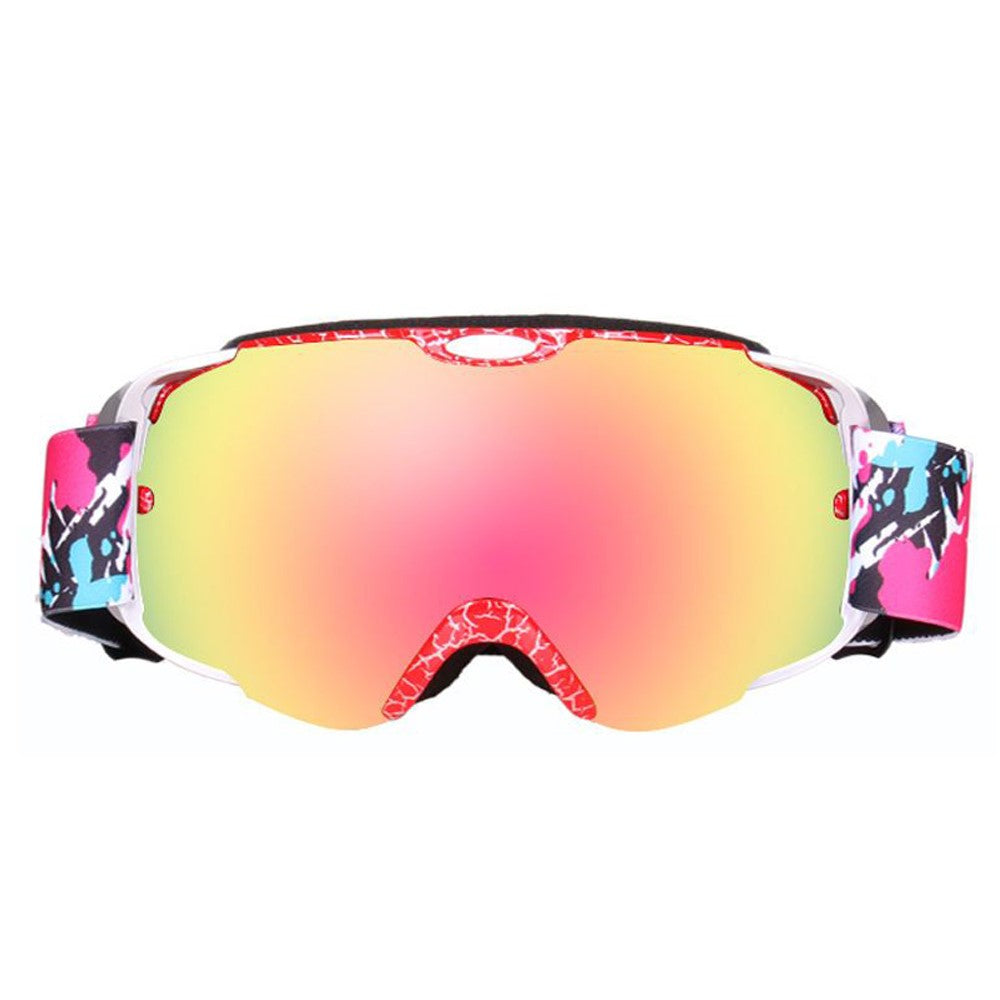 201 Double Layer Anti-fog Anti-UV Ski Goggles Winter Windproof Ski Eye Glasses