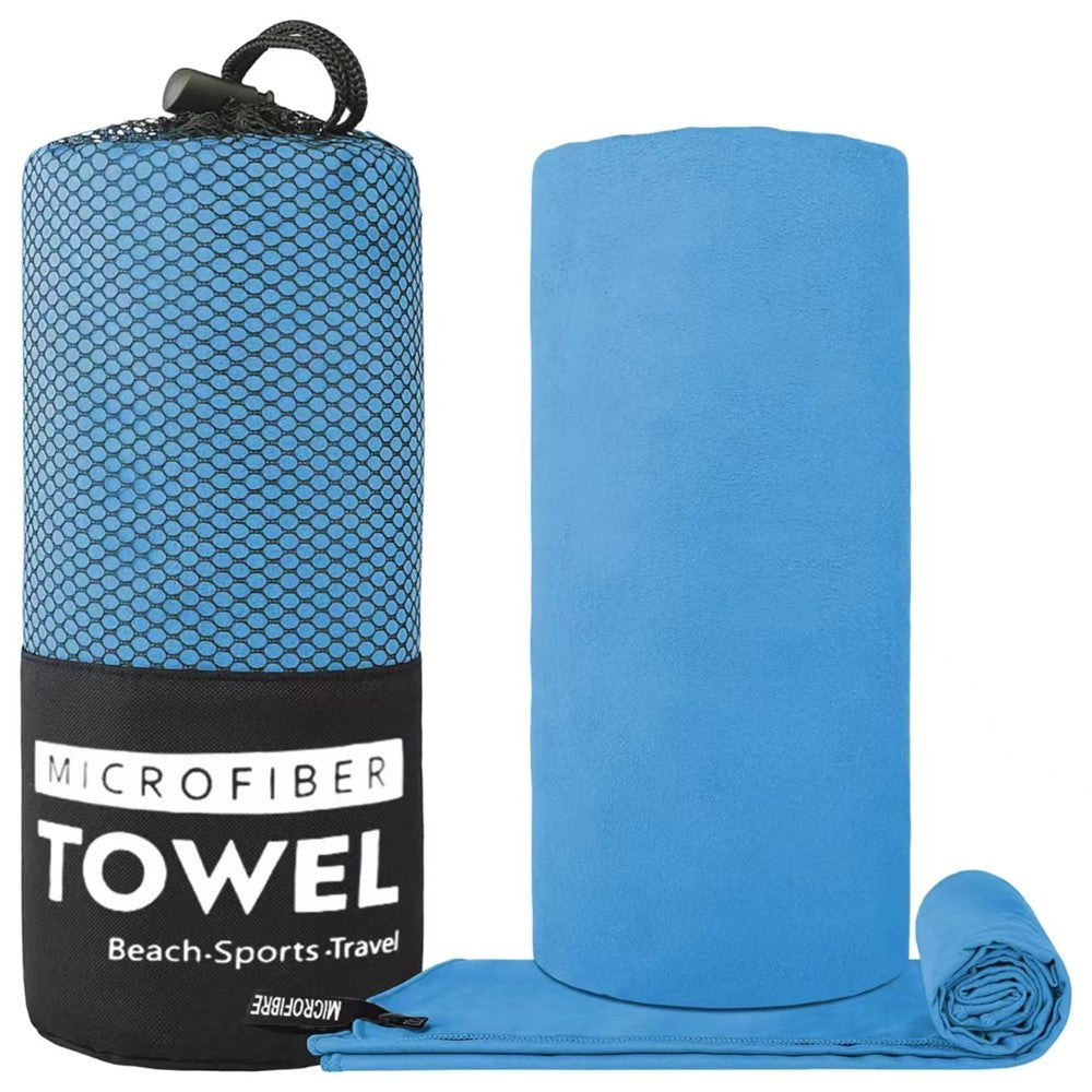 WY1003 40x60cm Double-Sided Quick-Drying Towel Microfiber Sports Fitness Yoga Beach Towel