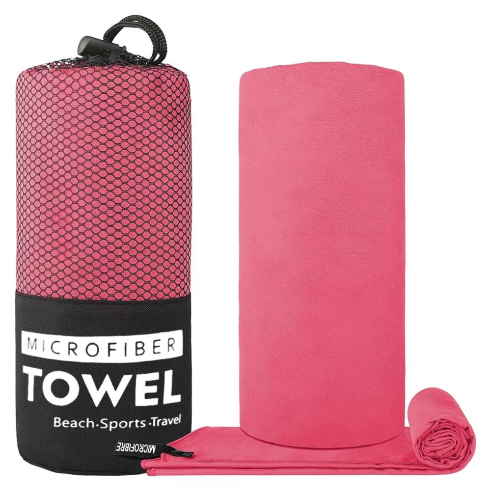 WY1003 40x60cm Double-Sided Quick-Drying Towel Microfiber Sports Fitness Yoga Beach Towel