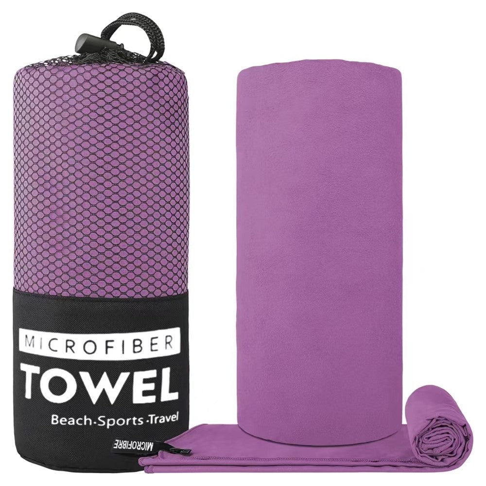 WY1003 40x60cm Double-Sided Quick-Drying Towel Microfiber Sports Fitness Yoga Beach Towel