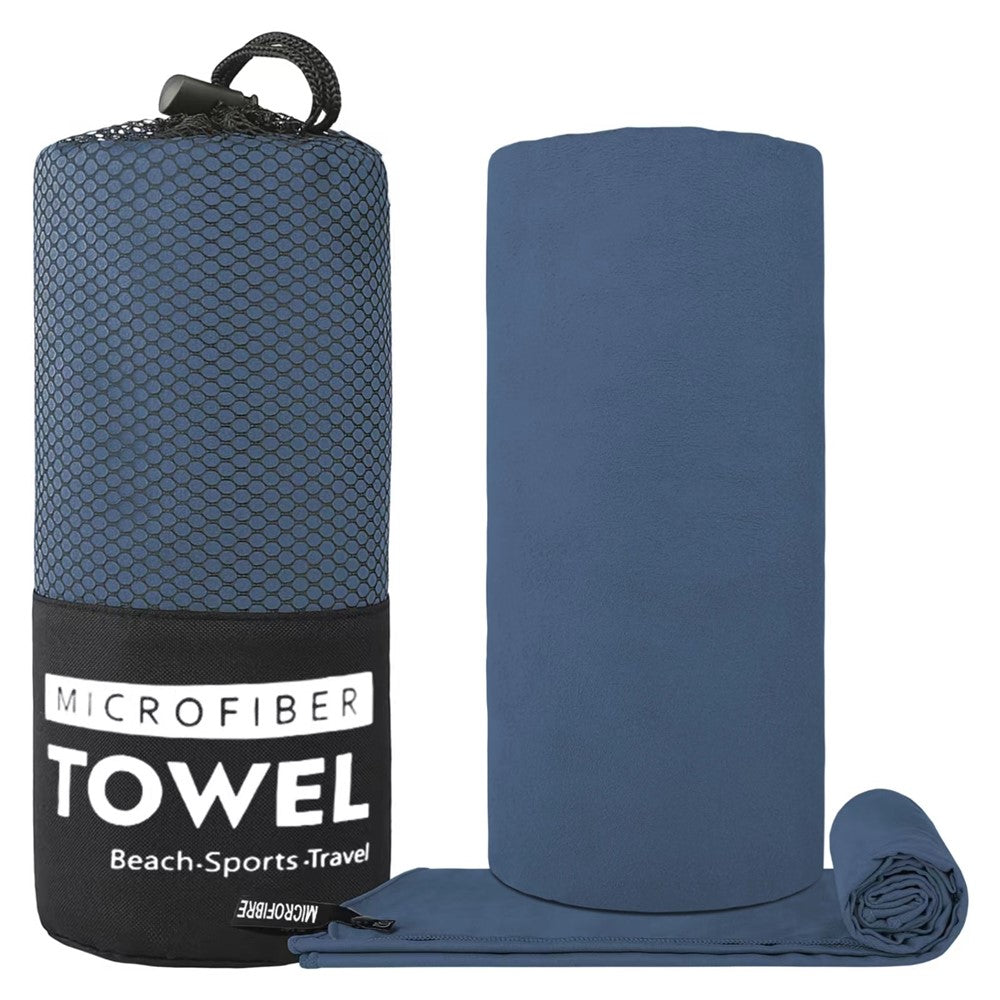 WY1003 40x60cm Double-Sided Quick-Drying Towel Microfiber Sports Fitness Yoga Beach Towel