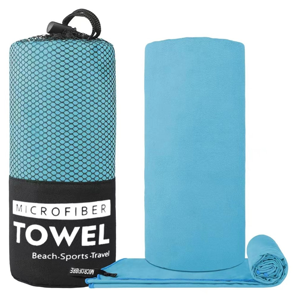 WY1003 40x60cm Double-Sided Quick-Drying Towel Microfiber Sports Fitness Yoga Beach Towel