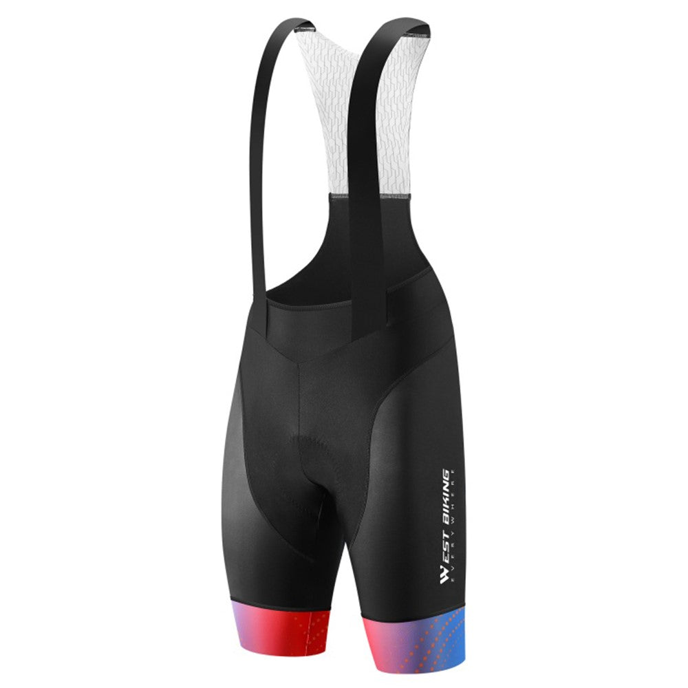 WEST BIKING YP0207128 For Men / Women Summer Breathable Mesh Back Cycling Bib Short Pants