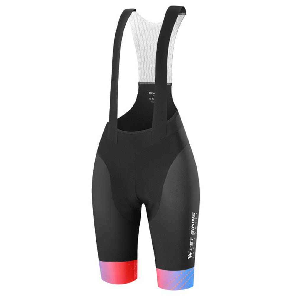 WEST BIKING YP0207128 For Men / Women Summer Breathable Mesh Back Cycling Bib Short Pants