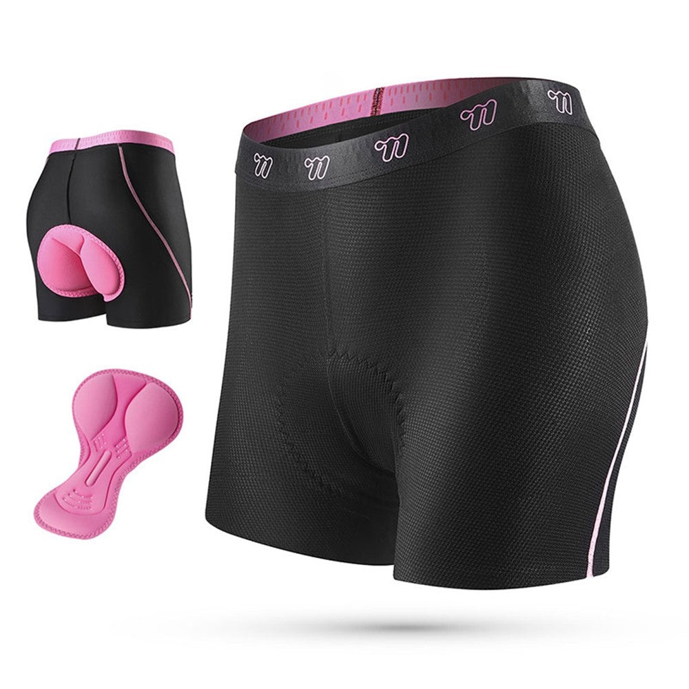 WEST BIKING YP0208060 Women Breathable Cycling Shorts with Built-In Sponge Cushion