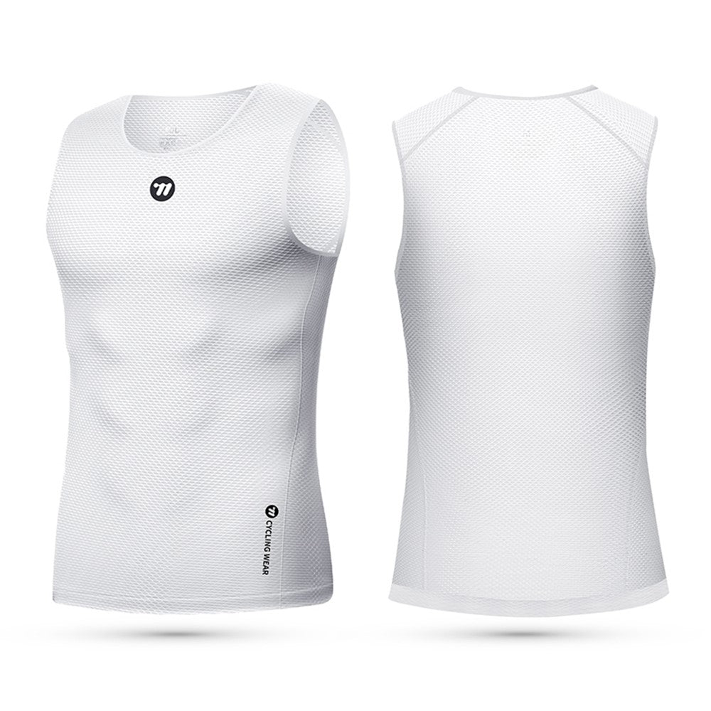 WEST BIKING YP0209024 Bike Cycling Moisture Wicking Vest Unisex Breathable Sleeveless Undershirt