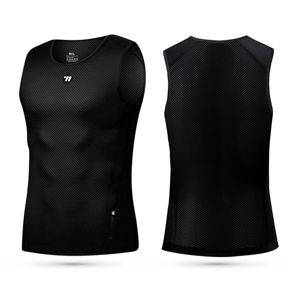 WEST BIKING YP0209024 Bike Cycling Moisture Wicking Vest Unisex Breathable Sleeveless Undershirt