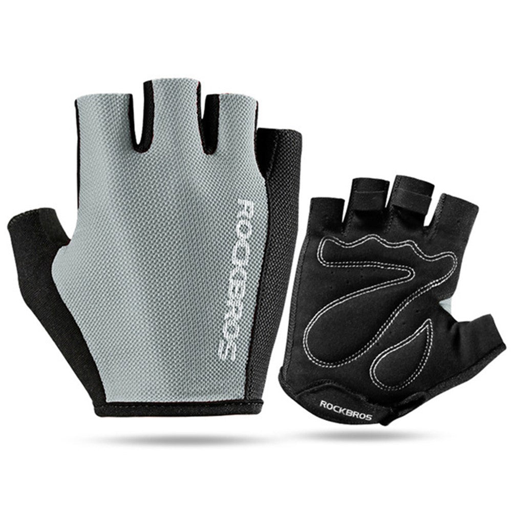 ROCKBROS Half-finger Protection Gloves Outdoor Sports Cycling Non-slip Shockproof Gloves