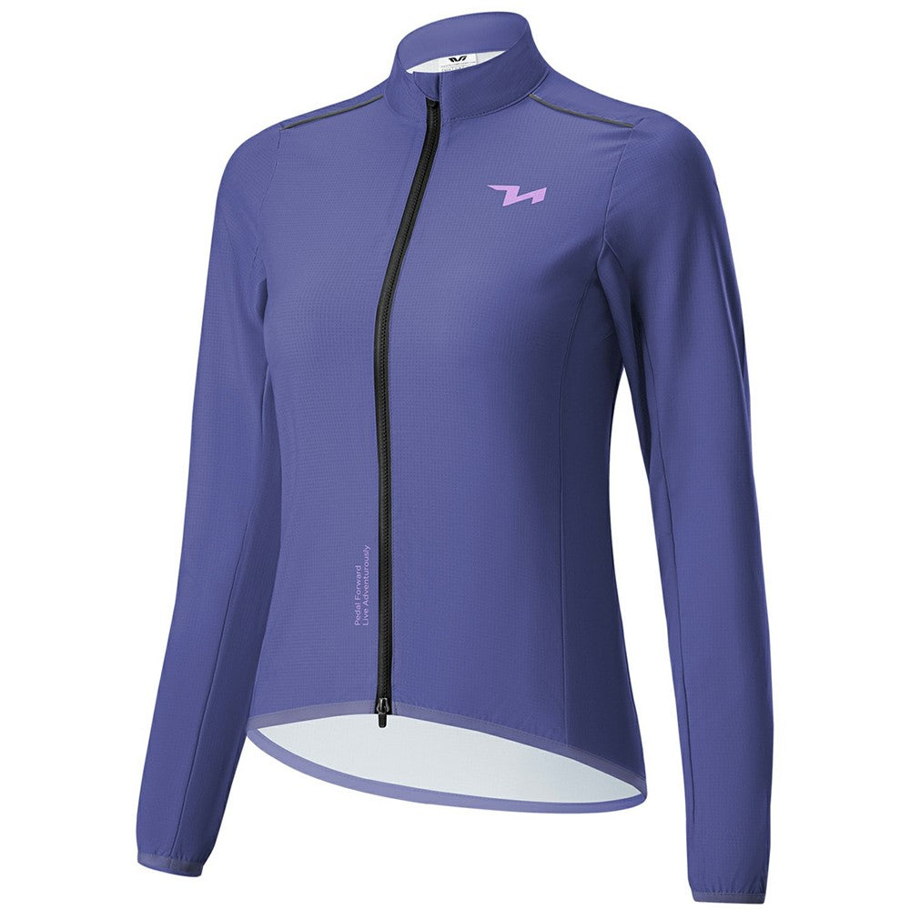 ROCKBROS TVI Series Women Cycling Sports Windbreaker Long Sleeve Breathable Windproof Jacket, Size XL